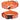 AirTag-hundhalsband-sparningshalsband-trygg-lokalisering-nylon-neopren-reflex-Orange-S